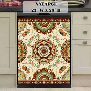 Preview of Beautiful Bohemian Mandala #2 magnet in XX Large size.