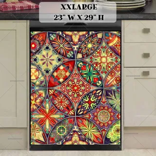 Preview of Beautiful Bohemian Mandalas magnet in XX Large size.