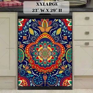 Preview of Beautiful Bohemian Mandala #7 magnet in XX Large size.