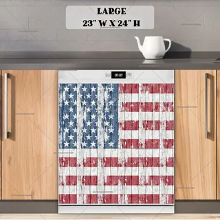 Preview of American USA Flag #1 magnet in Large size.