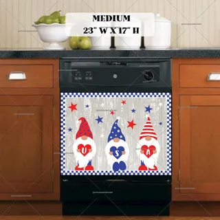 Preview of American Patriot Gnomes magnet in Medium size.