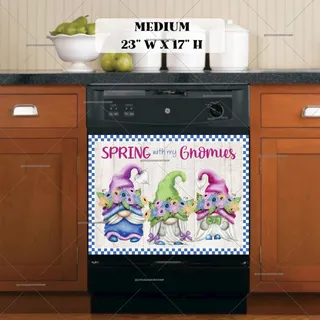 Preview of Spring with my Gnomies magnet in Medium size.