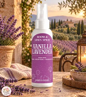 Preview of Vanilla, Lavender Room and Linen Spray.