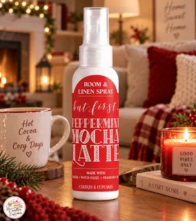 Preview of Peppermint Mocha Room and Linen Spray.