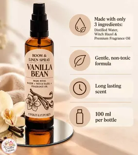 Preview of Vanilla Bean Room and Linen Spray.