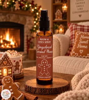 Preview of Gingerbread Caramel Mousse Room and Linen Spray.