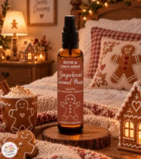 Preview of Gingerbread Caramel Mousse Room and Linen Spray.