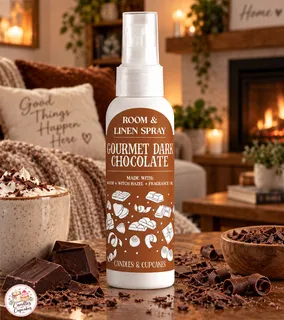 Preview of Gourmet Dark Chocolate Room and Linen Spray.