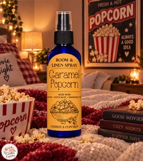 Preview of Caramel Popcorn Room and Linen Spray.