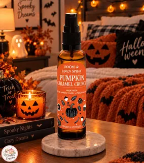 Preview of Pumpkin Caramel Crunch Room and Linen Spray.