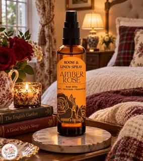 Preview of Amber Rose Room and Linen Spray.
