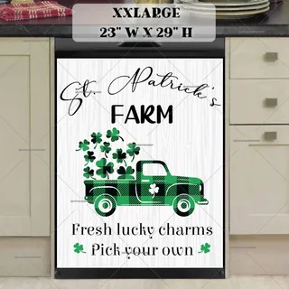 Preview of St. Patrick Farm Truck magnet in XX Large size.