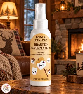 Preview of Roasted Marshmallows Room and Linen Spray.