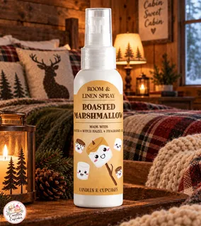 Preview of Roasted Marshmallows Room and Linen Spray.