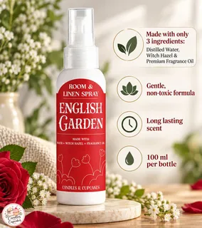 Preview of English Garden Room and Linen Spray.