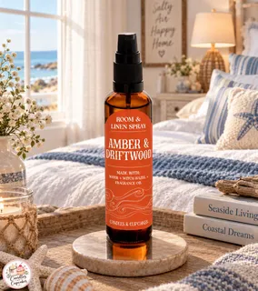 Preview of Amber and Driftwood Room and Linen Spray.