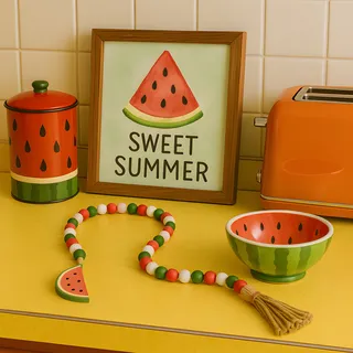 Preview of Summer Watermelon Beads.
