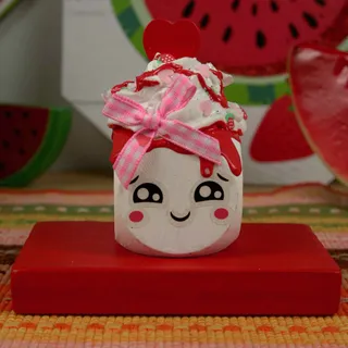 Preview of Faux Marshmallow Buddy - Strawberry.