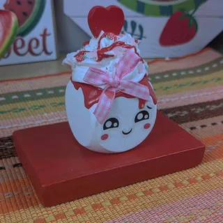 Preview of Faux Marshmallow Buddy - Strawberry.