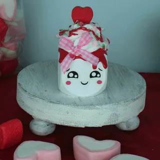 Preview of Faux Marshmallow Buddy - Strawberry.