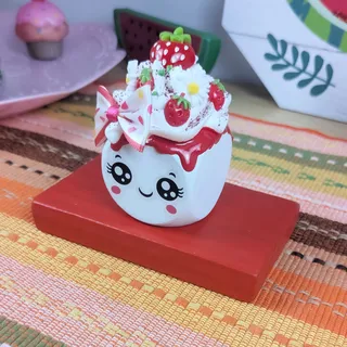 Preview of Faux Marshmallow Buddy - Strawberry.