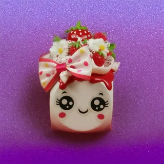 Preview of Faux Marshmallow Buddy - Strawberry.