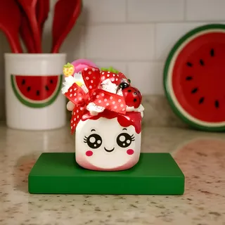 Preview of Faux Marshmallow Buddy - Strawberry.