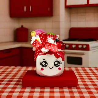 Preview of Faux Marshmallow Buddy - Strawberry.