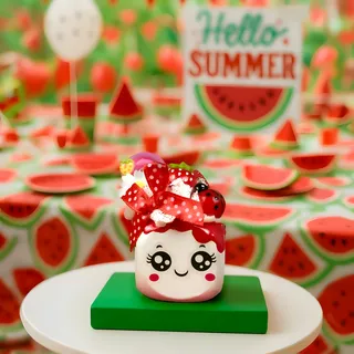 Preview of Faux Marshmallow Buddy - Strawberry.