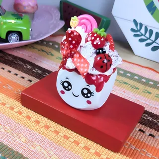 Preview of Faux Marshmallow Buddy - Strawberry.