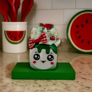 Preview of Faux Marshmallow Buddy - Watermelon.