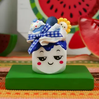 Preview of Faux Marshmallow Buddy - Blueberry.