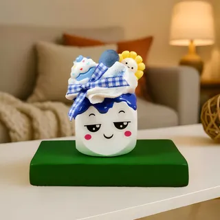 Preview of Faux Marshmallow Buddy - Blueberry.