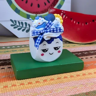 Preview of Faux Marshmallow Buddy - Blueberry.