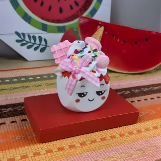 Preview of Faux Marshmallow Buddy - Ice Cream.