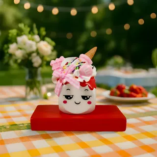 Preview of Faux Marshmallow Buddy - Ice Cream.