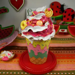 Preview of Faux Ice Cream Sundae ( Paper Cup ).