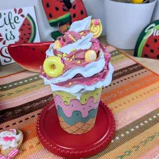 Preview of Faux Ice Cream Sundae ( Paper Cup ).