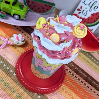 Preview of Faux Ice Cream Sundae ( Paper Cup ).