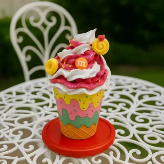 Preview of Faux Ice Cream Sundae ( Paper Cup ).