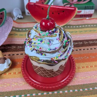 Preview of Faux Ice Cream Sundae ( Paper Bowl ).