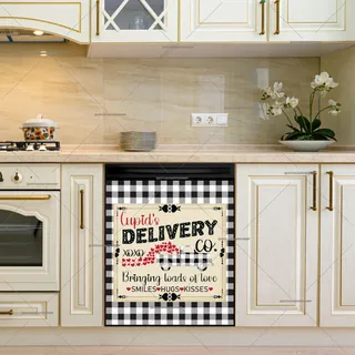 Preview of Cupid's Delivery Co. Sign magnet.