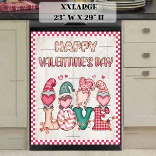 Preview of Valentine's Gnomes & a Love Sign magnet in XX Large size.