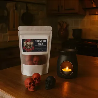 Preview of Skull Wax Melts.