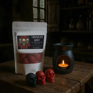 Preview of Skull Wax Melts.