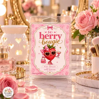 Preview of So Berry Bougie Scented Wax Melt Clamshell.