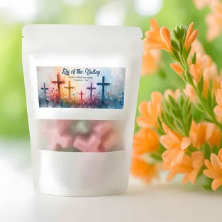 Preview of Pastel Colored Cross Wax Melts.