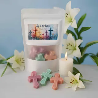 Preview of Pastel Colored Cross Wax Melts.