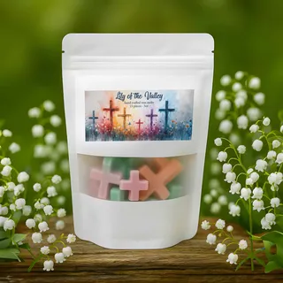 Preview of Pastel Colored Cross Wax Melts.