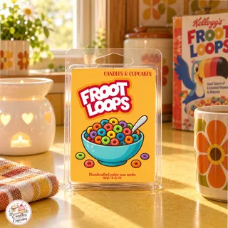 Preview of Fruit Loops Scented Wax Melt Clamshell.